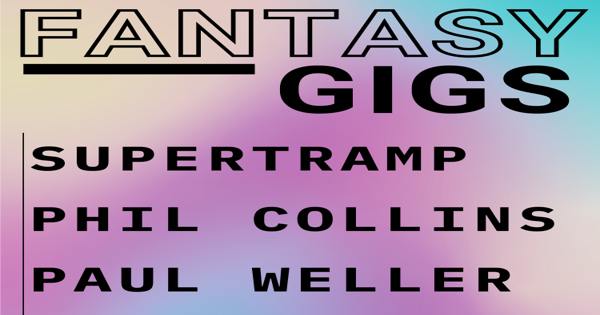 Fantasy Gigs Rock Pop Live