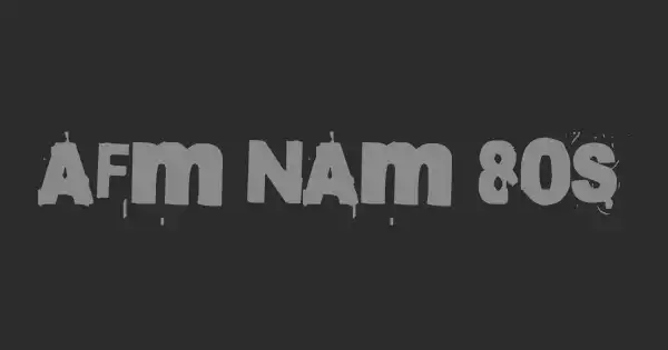 AFM NAM 80s