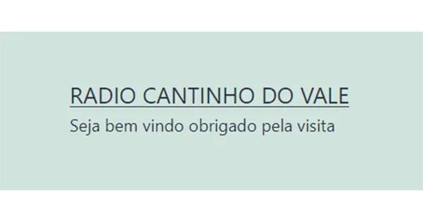 Radio Cantinho Do Vale