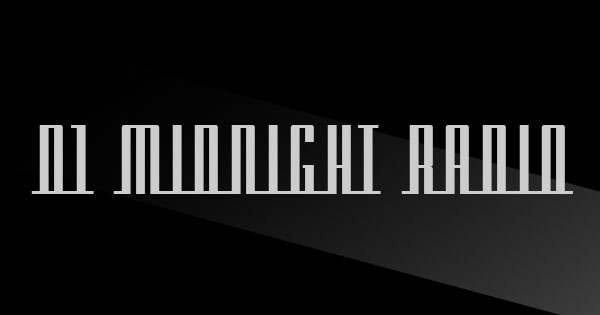D1 Midnight Radio