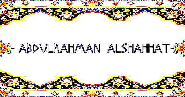 Abdulrahman Alshahhat