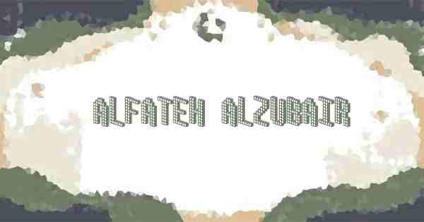 Alfateh Alzubair
