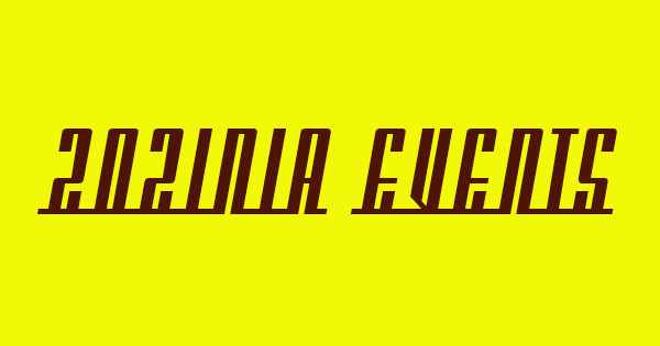 ZoZinia Events